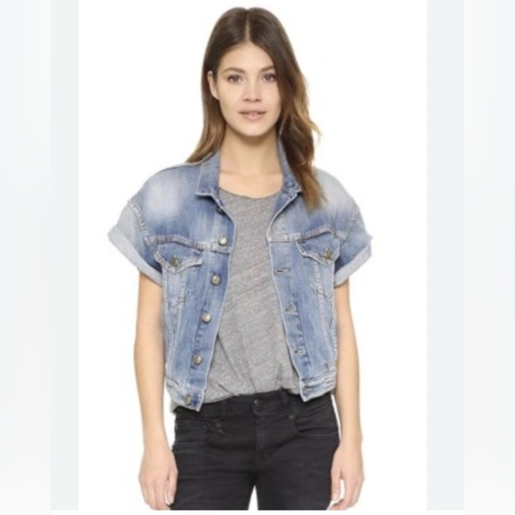 R13 short sleeve Denim Jacket size medium excellent used condition - Picture 2 of 8